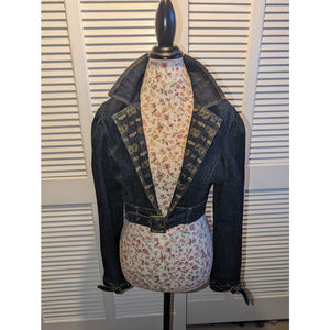 Enyce cropped denim jacket